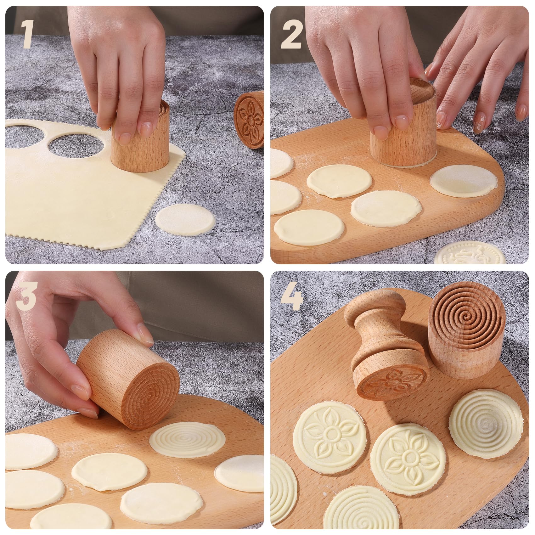 Amazon | Ravioli Corzetti パスタスタンプ トルテローニ フラワー