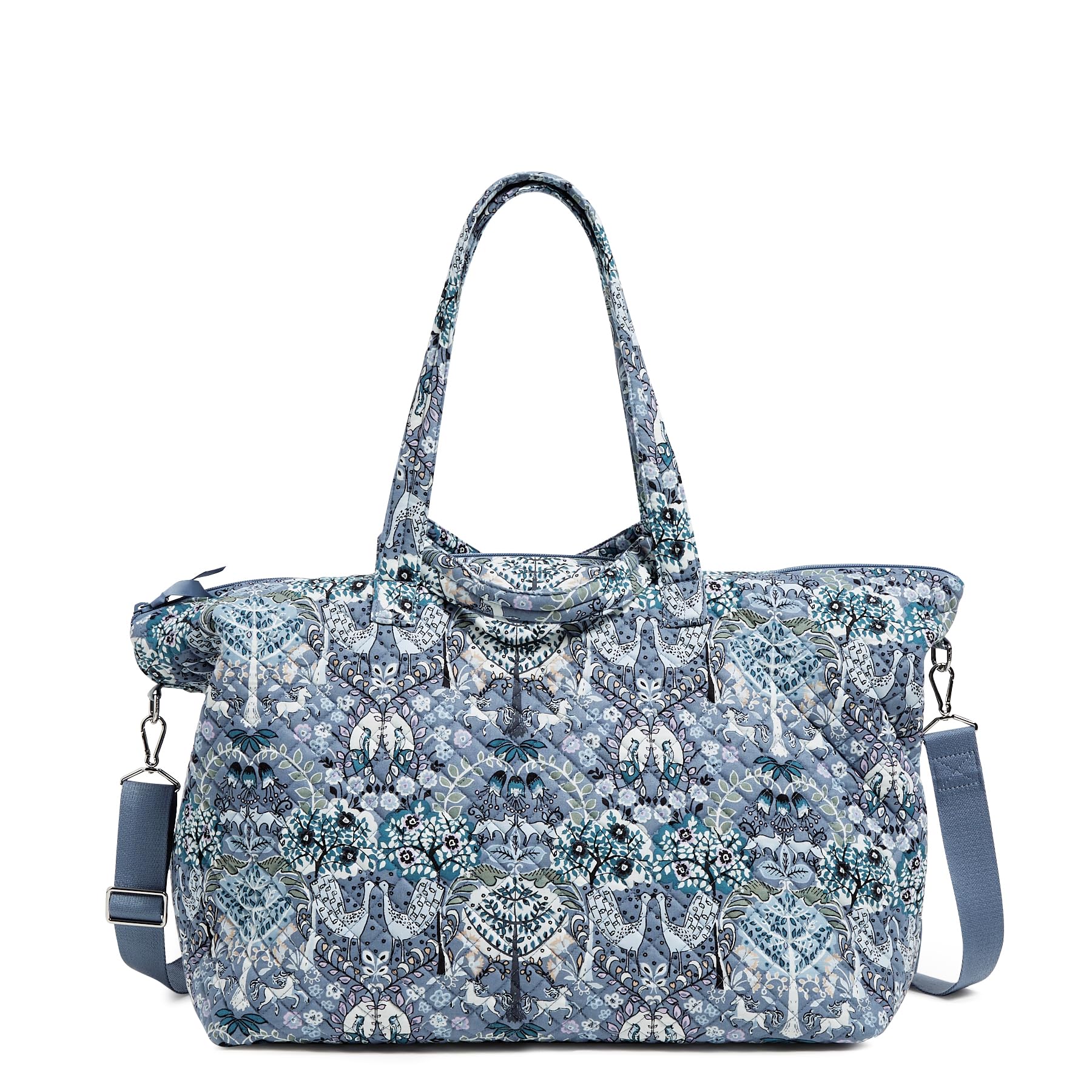 Cotton Overnight Travel Tote Travel Bag