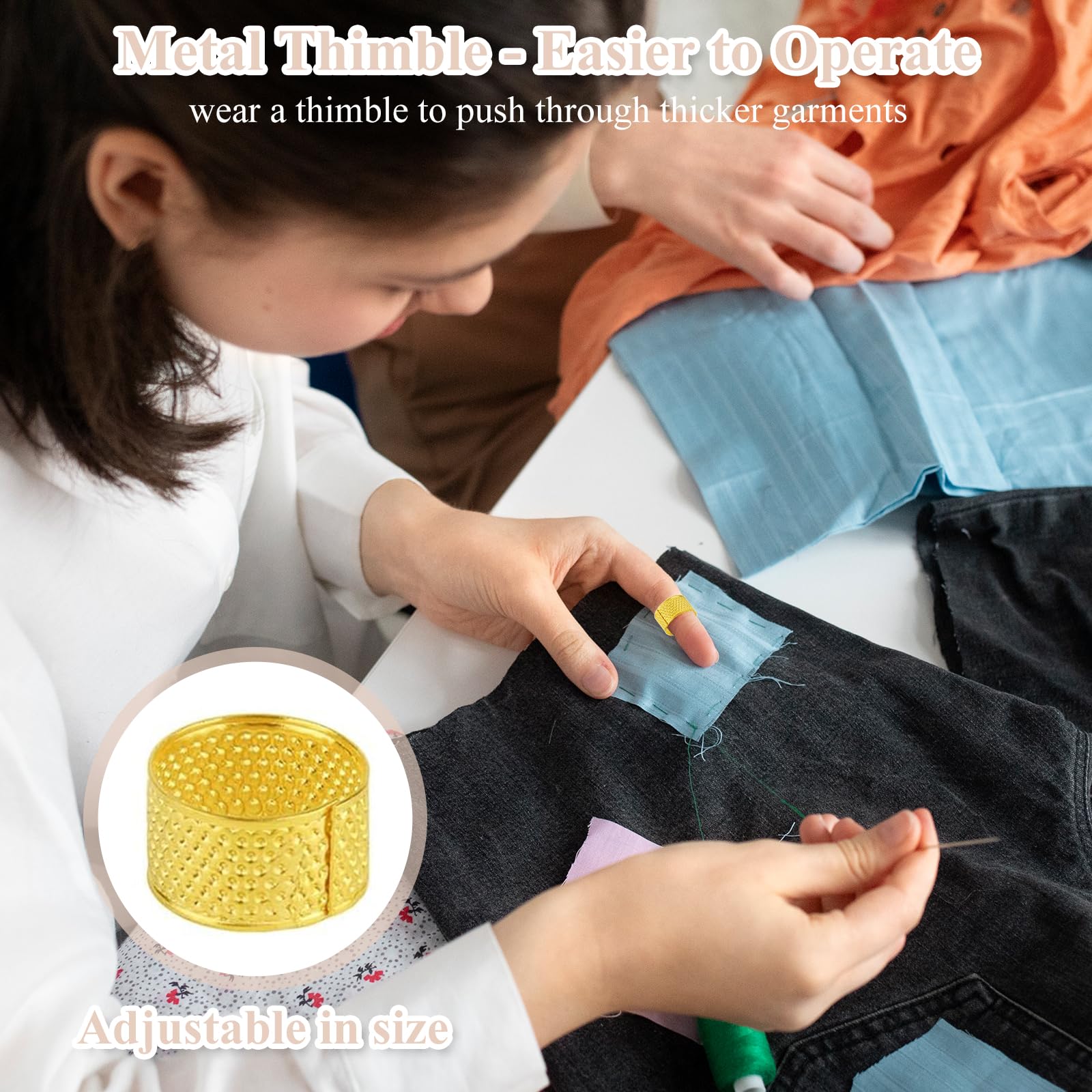 Kits de costura para adultos (blanco crema)