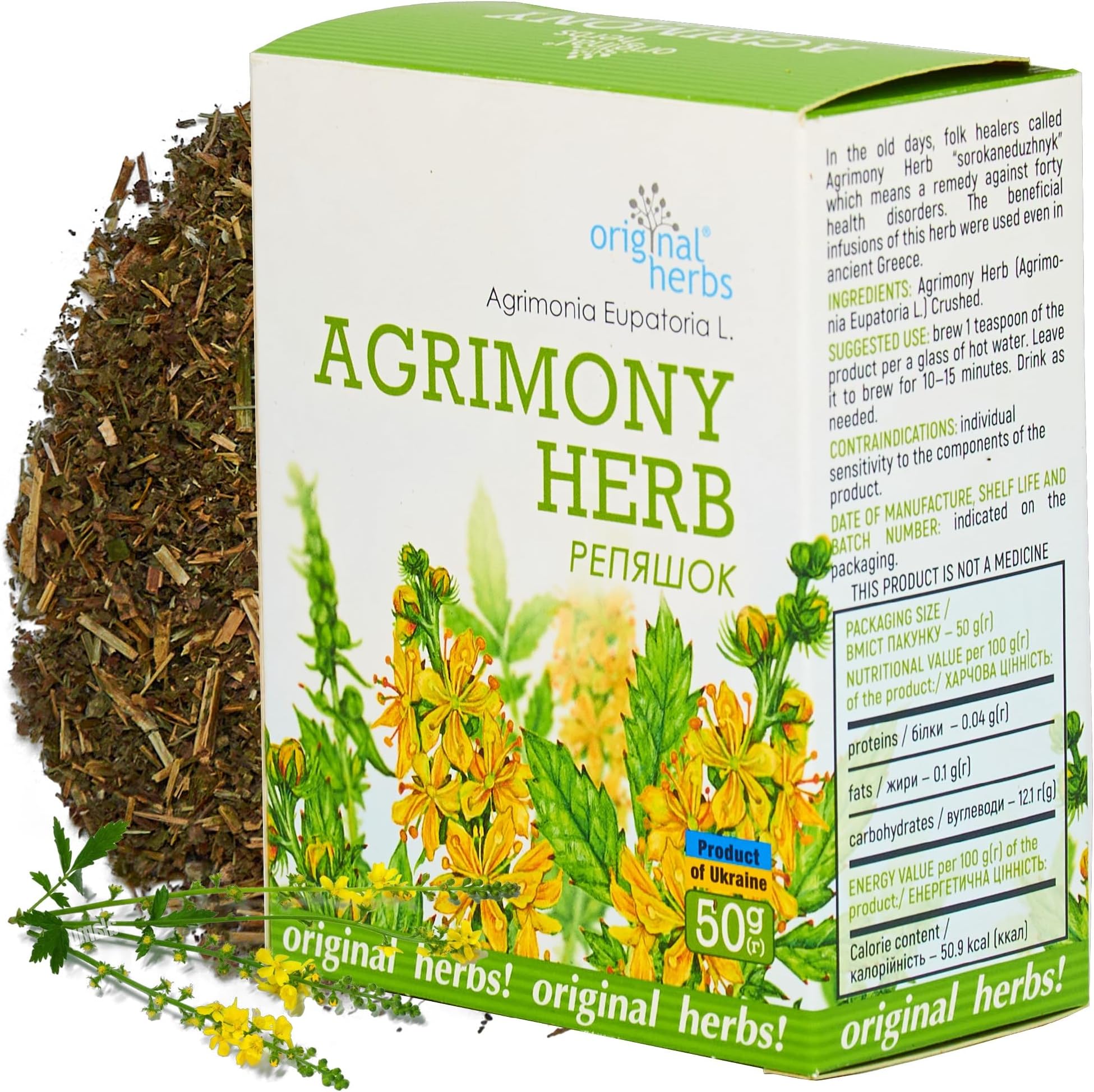Amazon.com: AGRIMONY HERB TEA (Agrimonia Eupatoria) - 100% Pure ...