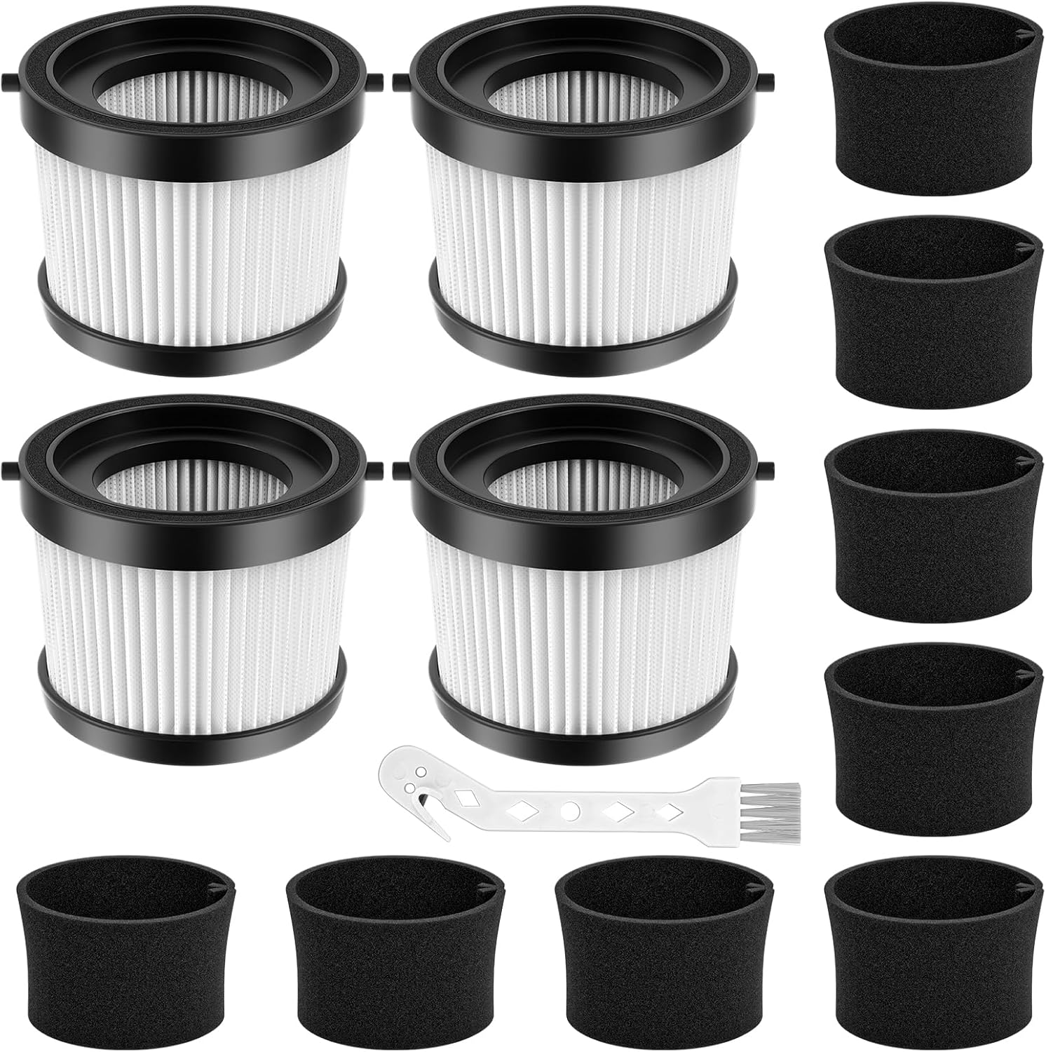Paquete de 4 filtros DCV501HB compatibles con aspiradora inalámbrica de ...
