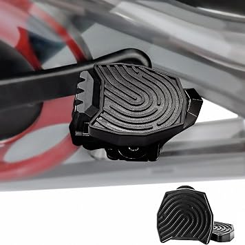 Pedals for Regular Shoes Compatible with Peloton Bike & Bike Plus, Accessories Pedal Converter, Replacement Pedal Inserts Adapter for Original, Flat Pedals Clipless for Cross Training