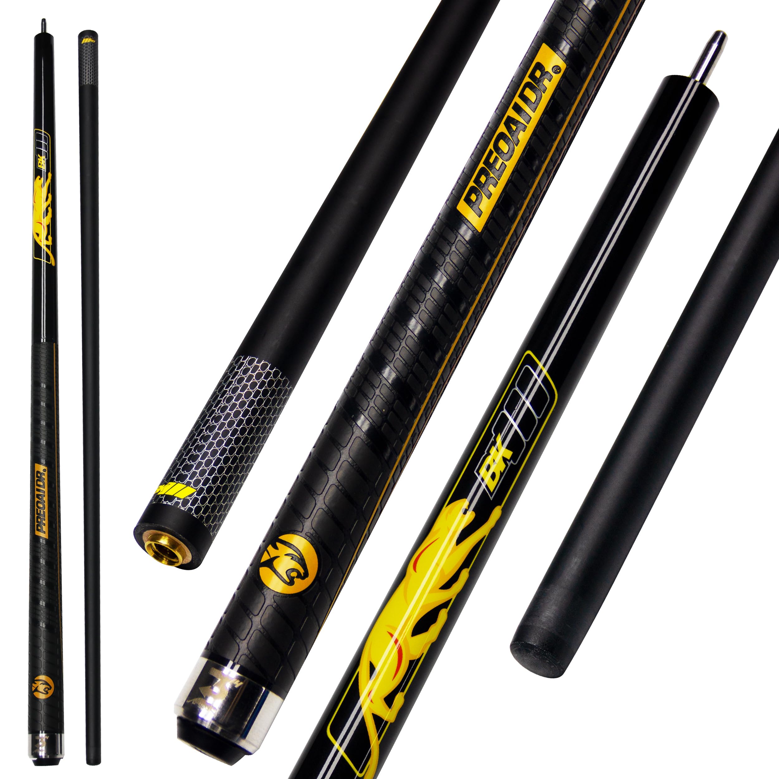 Break Jump Billiard Cue - 3-Piece Carbon Fiber Pool Stick｜13mm