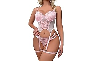 Elegant Womens Garter Lingeries for Sensuous Nights