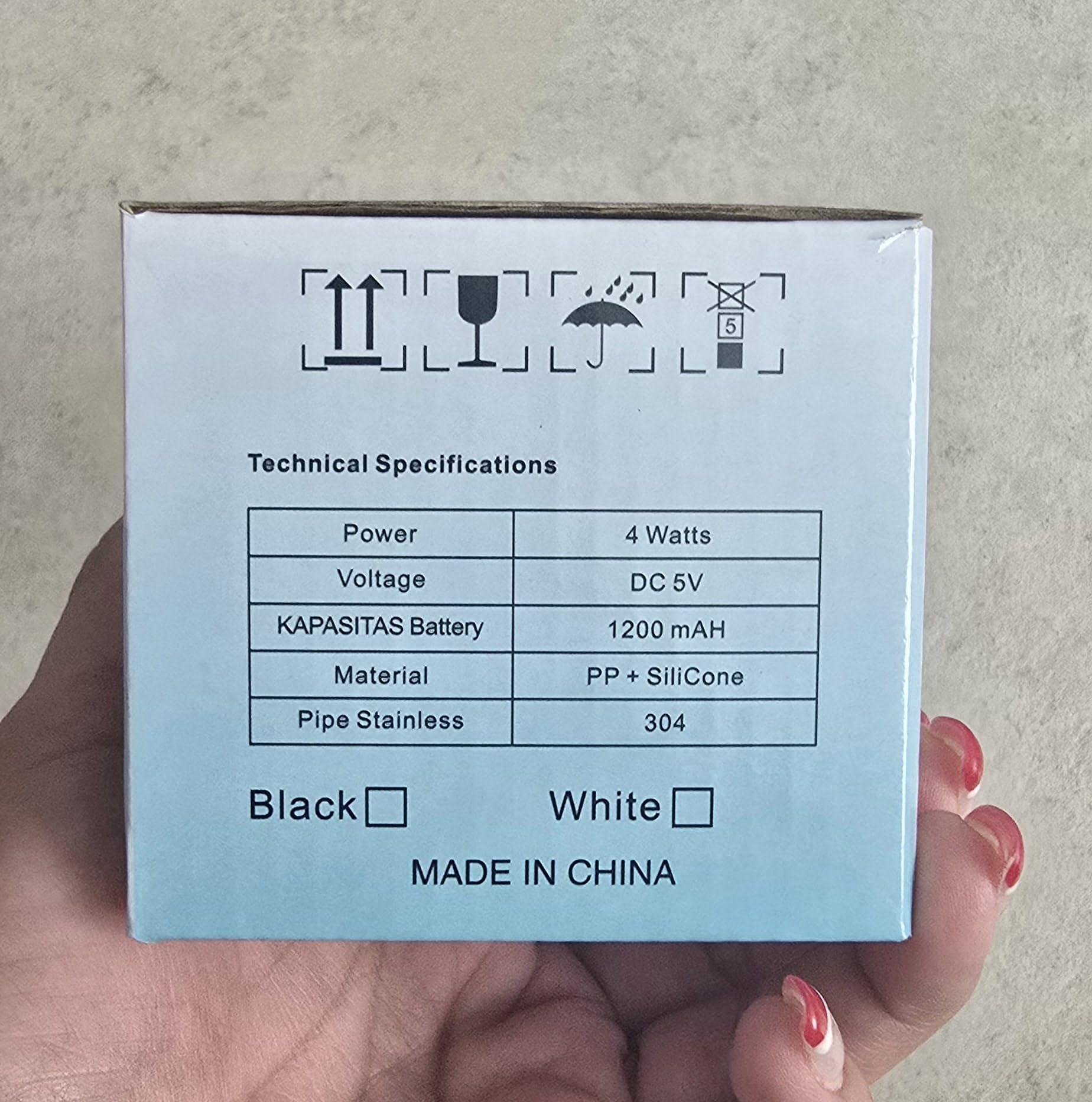 USB Rechargeable Automatic Water Dispenser, Electric Water Pump for 5 Gallon Bottles, LED Light