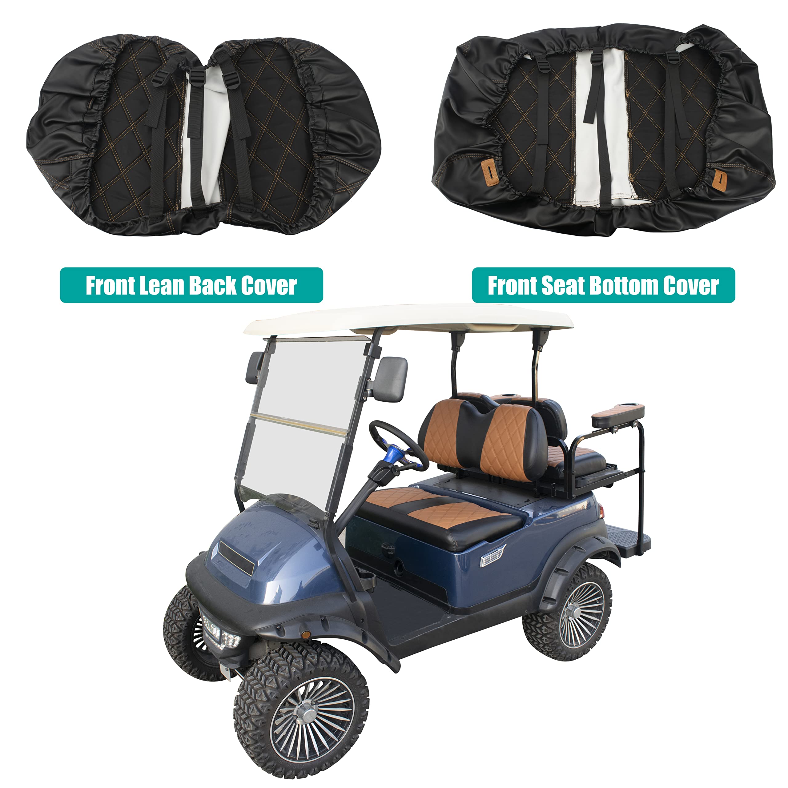 Amazon | NOKINS ゴルフカート P ダイヤモンドシートカバーキット
