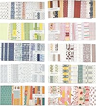 BLMHTWO 500 Pieces Scrapbook Paper, Scrapbooking Supplies Decoupage Paper Kit for Crafts DIY Room Decorating Background Making Magazine Clipping