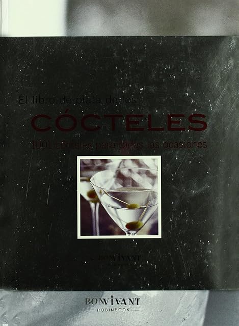 Portada de El Libro de Plata de los Cocteles