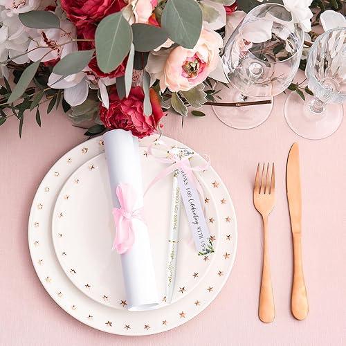 Miniatura 6 de 12 juegos de bolígrafos de boda para despedida de soltera, regalos de fiesta de boda, bolígrafos de diamante de tinta negra, bolígrafo de boda con