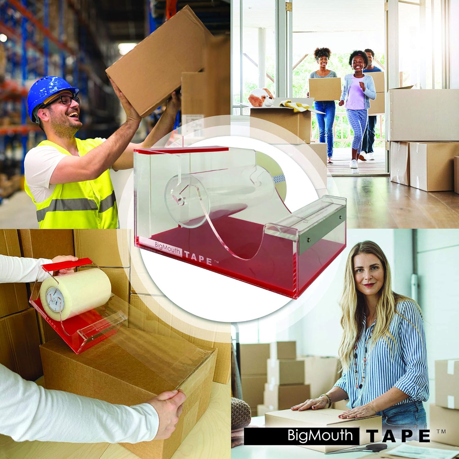 8-Inch Tabletop Tape Dispenser for Commercial, Office or Home Use