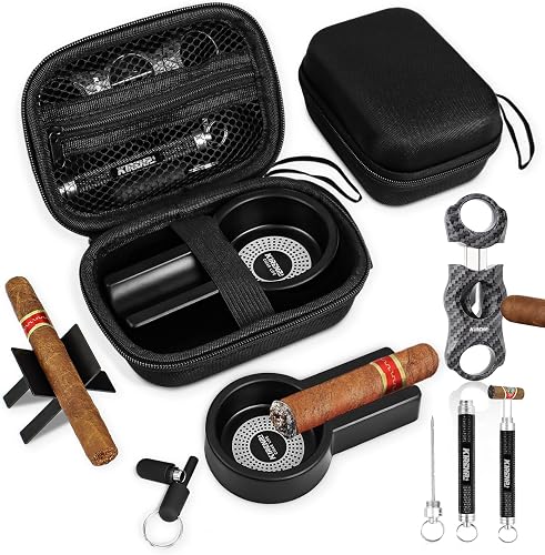 Kirenp 5-in-1 Cigar Kit: A Practical Travel Gift for Cigar Enthusiasts