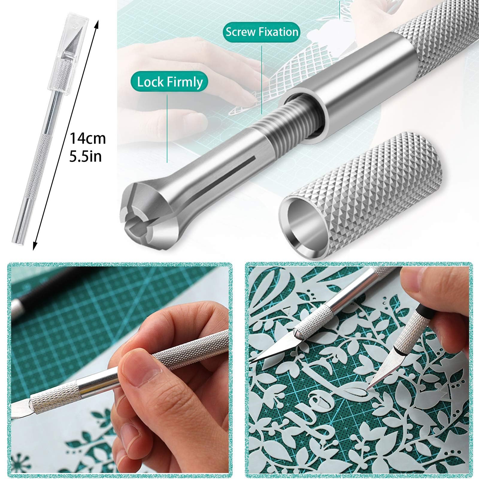 Kit 13 Strumenti Per Lavori Creativi In Vinile - Per Stampi, Trasferimenti Termici E Cammei - Foto 7