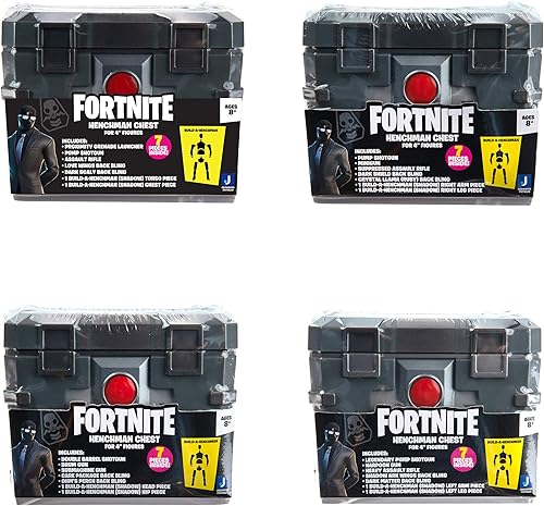 Miniatura 2 de FORTNITE Juego de accesorios coleccionables de cofre de Henchman