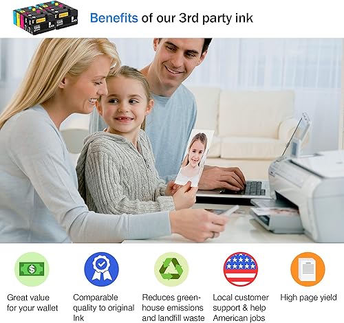 Miniatura 2 de Cartlee Cartuchos de tinta compatibles de repuesto para HP 711 711XL para impresoras HP Designjet T120 T520 (paquete de 10)