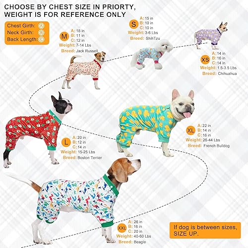 Miniatura 8 de BEAUTYZOO Pijama elástico para perros pequeños y medianos, ropa de terciopelo suave para perros fríos de invierno, cuello ajustable, pijama de