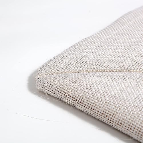 Miniatura 3 de Tablero de madera con lino de 20 x 16 pulgadas, tablero de anuncios para decoración de pared, pin para colgar con marco de madera, tablero de