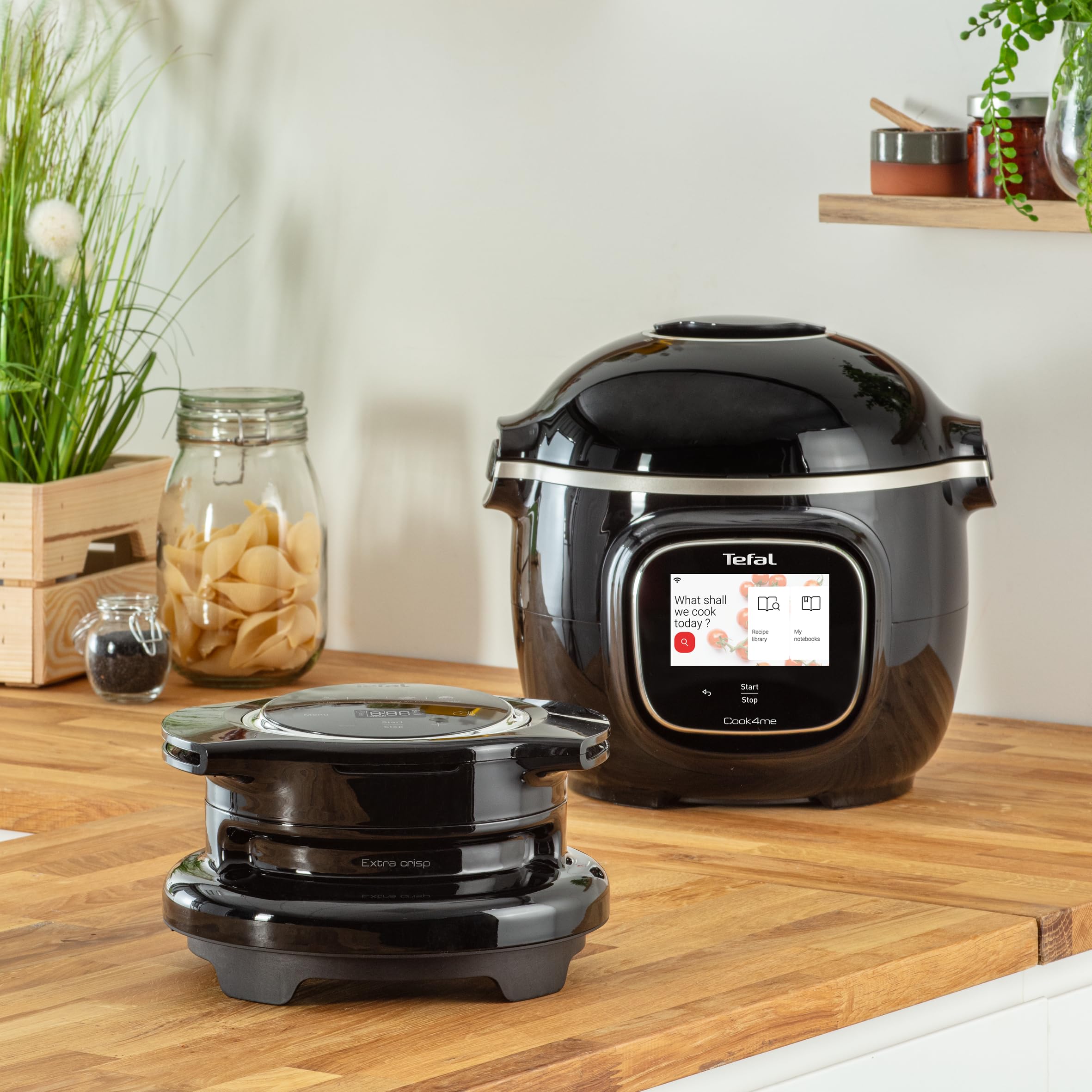 Tefal Cook4me Touch Multicooker and Air Fryer, 6 Litre Capacity