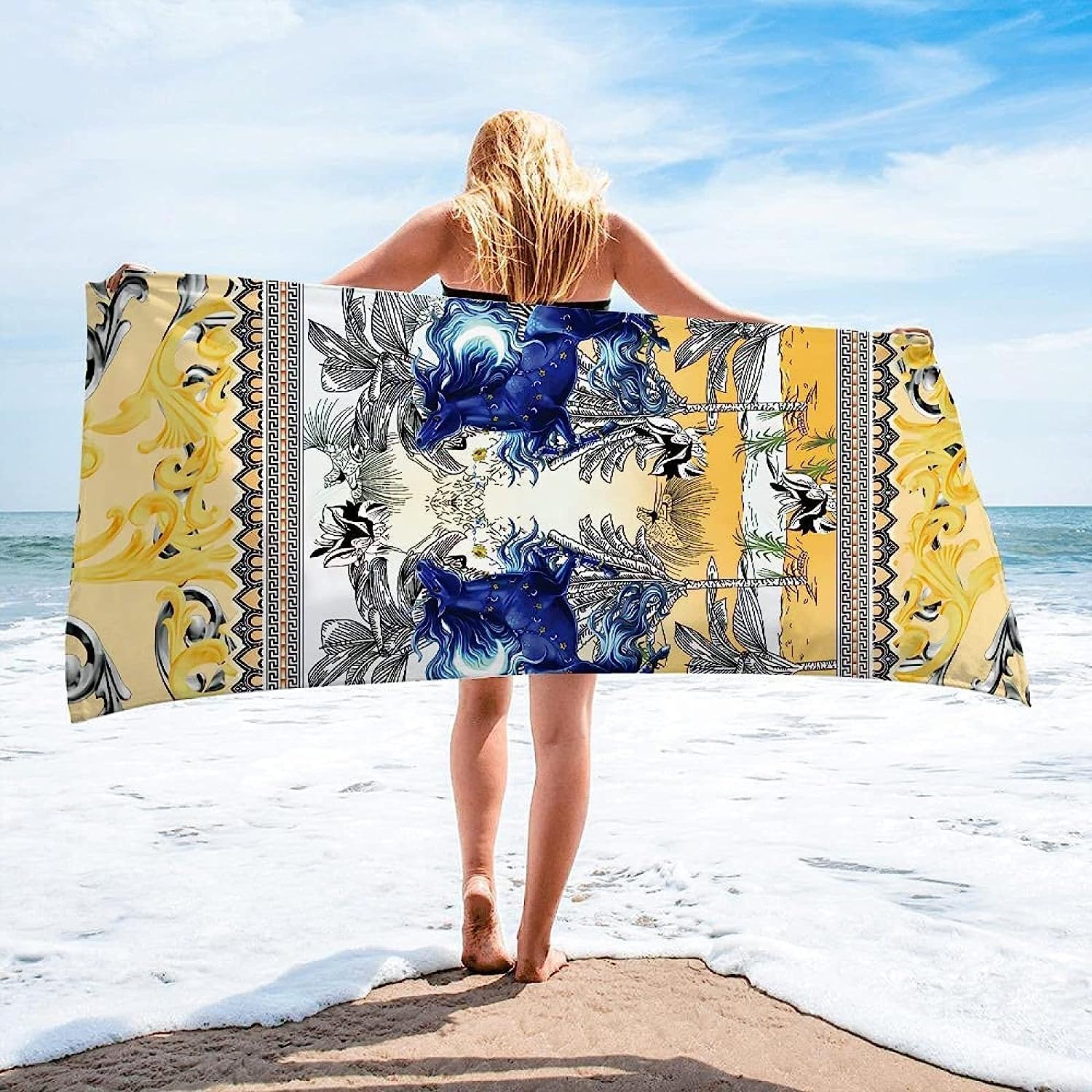 Serviette De Plage - L'idée De Jenny | Broderie, Cadeaux Personnalisés, Flocage