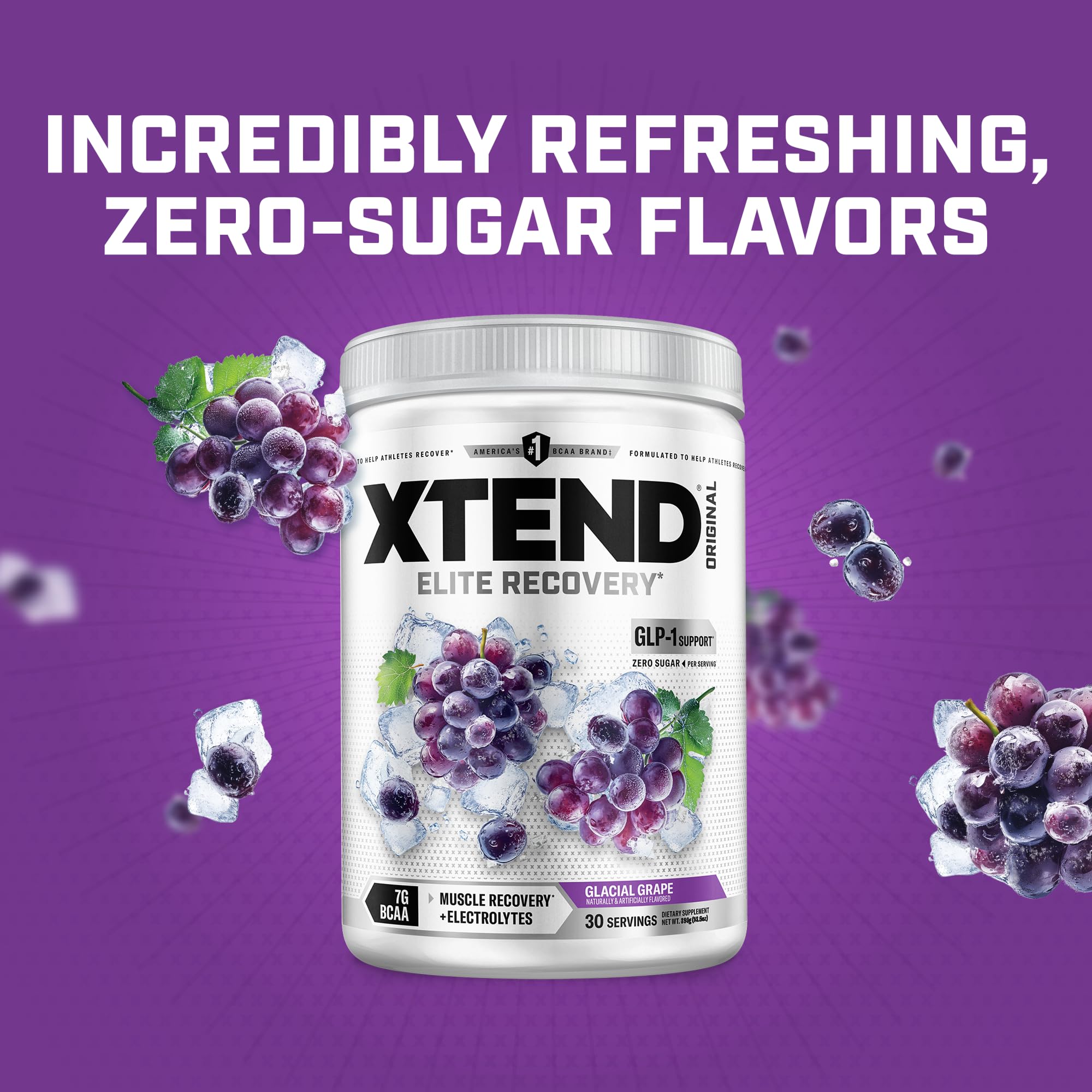 エクステンド　BCAA グレープ Amazon.com: Xtend Original BCAA Powder, 7g BCAAs and 2.5g L