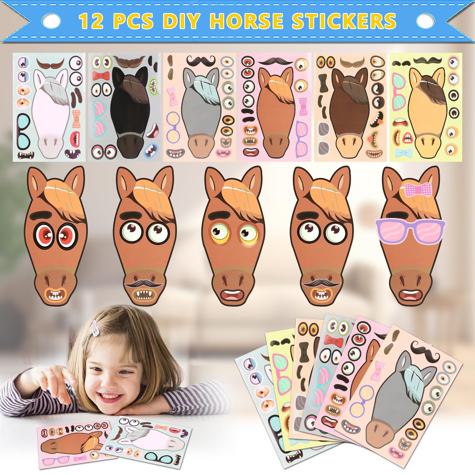 WEFINEST 110 Pcs Horse Party Bag - Image 4