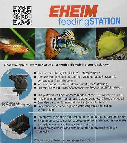 Miniatura 3 de Eheim Estación de alimentación, 4.00 x 2.00 x 5.00 pulgadas, Modelo: 4001020 Black