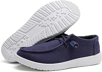 Womens Loafers Women Shoes Casual Slip-On Canvas Shoes Breathable Lightweight Boat Shoes for Women