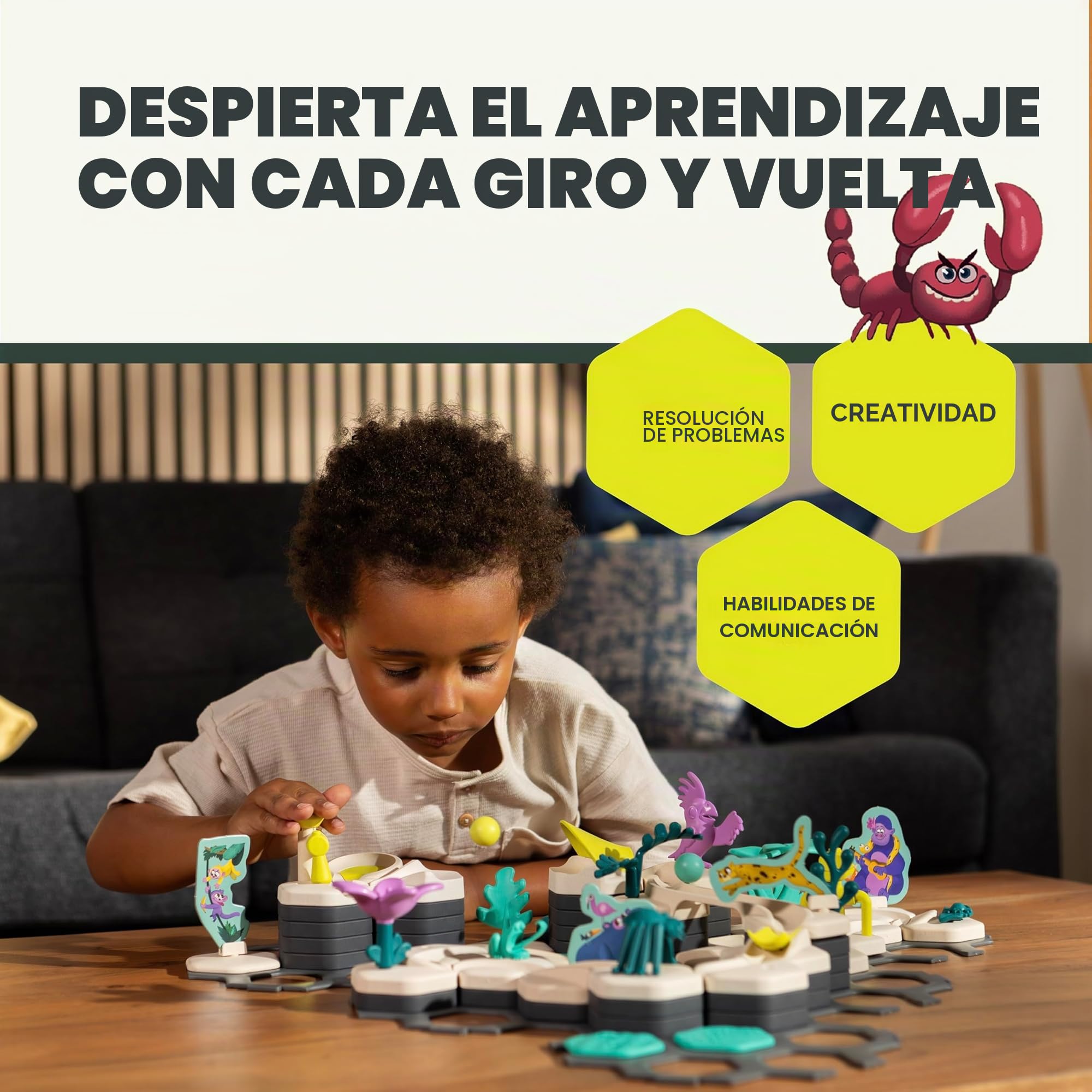 Set básico GraviTrax Junior de Ravensburger, Talla XXL 27059, Fabricado principalmente con materias primas renovables