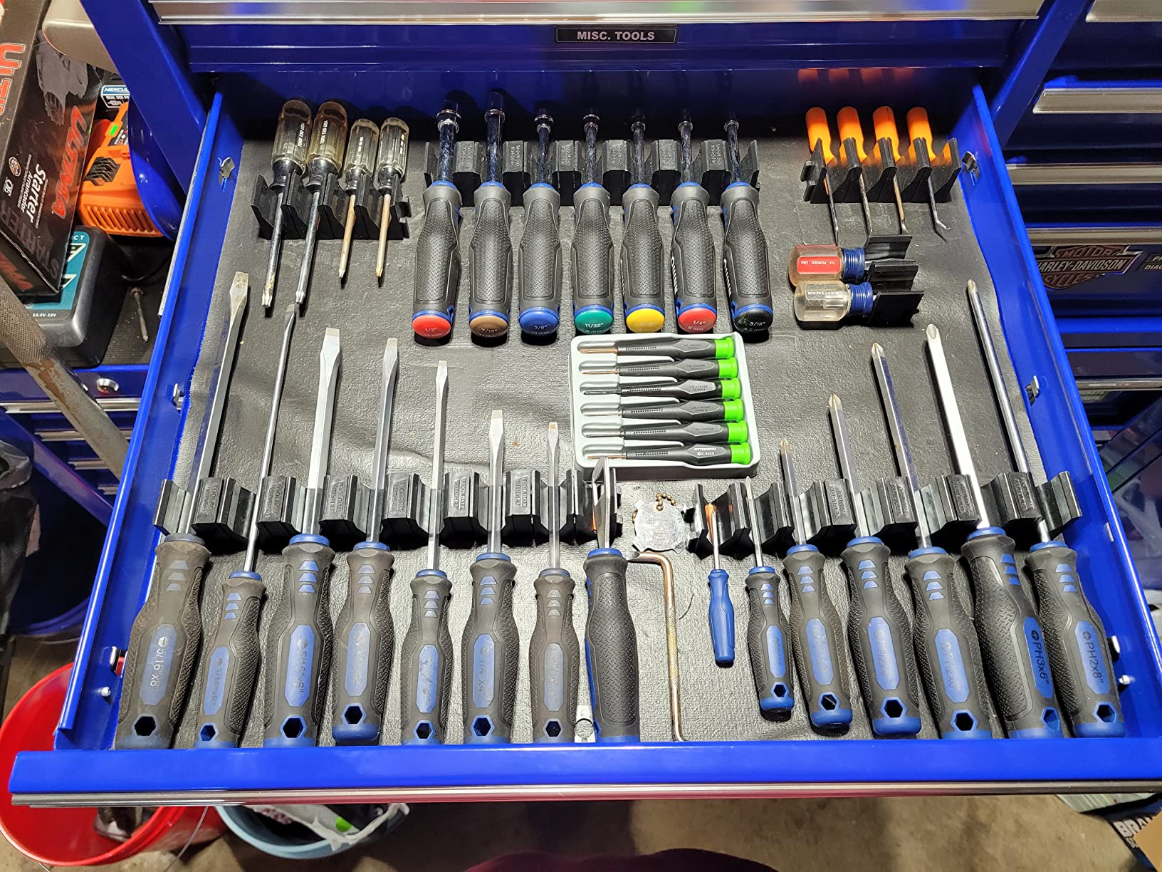 5/mo Finance ToolBox Widget Modular Screwdriver Organizers for