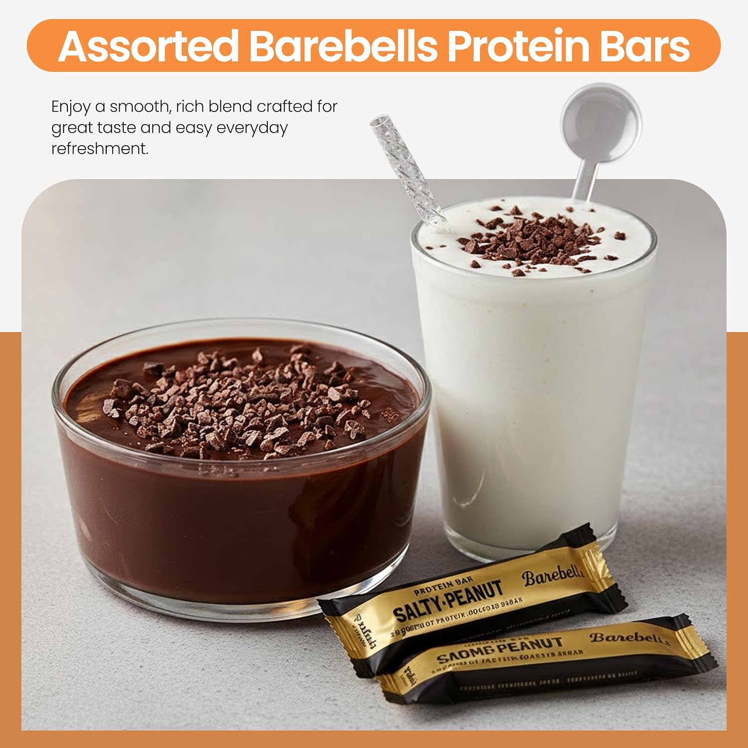 Barebells Protein Bars Variety Pack (9 Count) – Salty Peanut, Caramel Cashew & Cookies and Cream – High Protein Snack Bundle by FlexFinity
