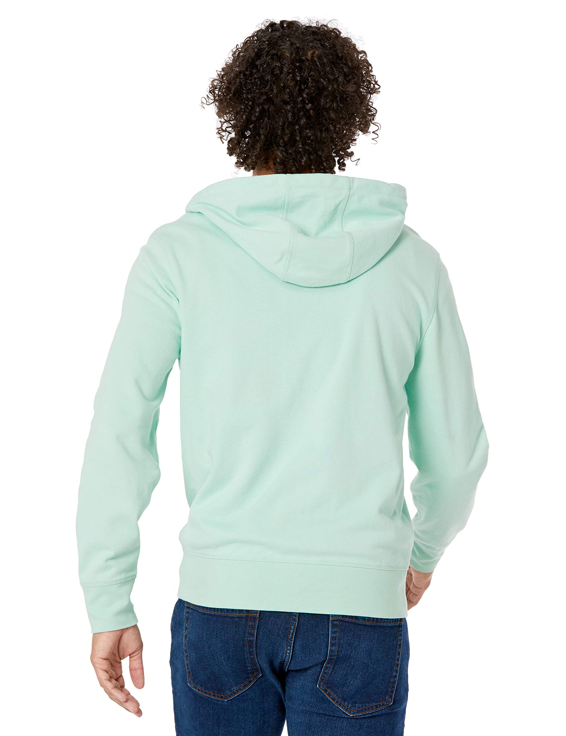 Amazon Essentials Felpa Leggera con Cappuccio in French Terry con Zip Integrale vestibilità Comoda Uomo