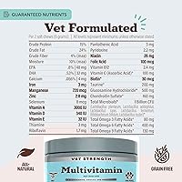 Vista 20 de Natural Dog Company Liver & Kidney Supplement for Dogs – 90 Soft Chews with Milk Thistle, Cranberry, Dandelion Root, Turmeric & Astragalus