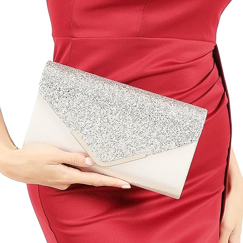 Miniatura 3 de LETODE Monederos de mano para mujer bolsos de noche y bolsos de mano para mujer bolsos de sobre para fiesta graduación boda