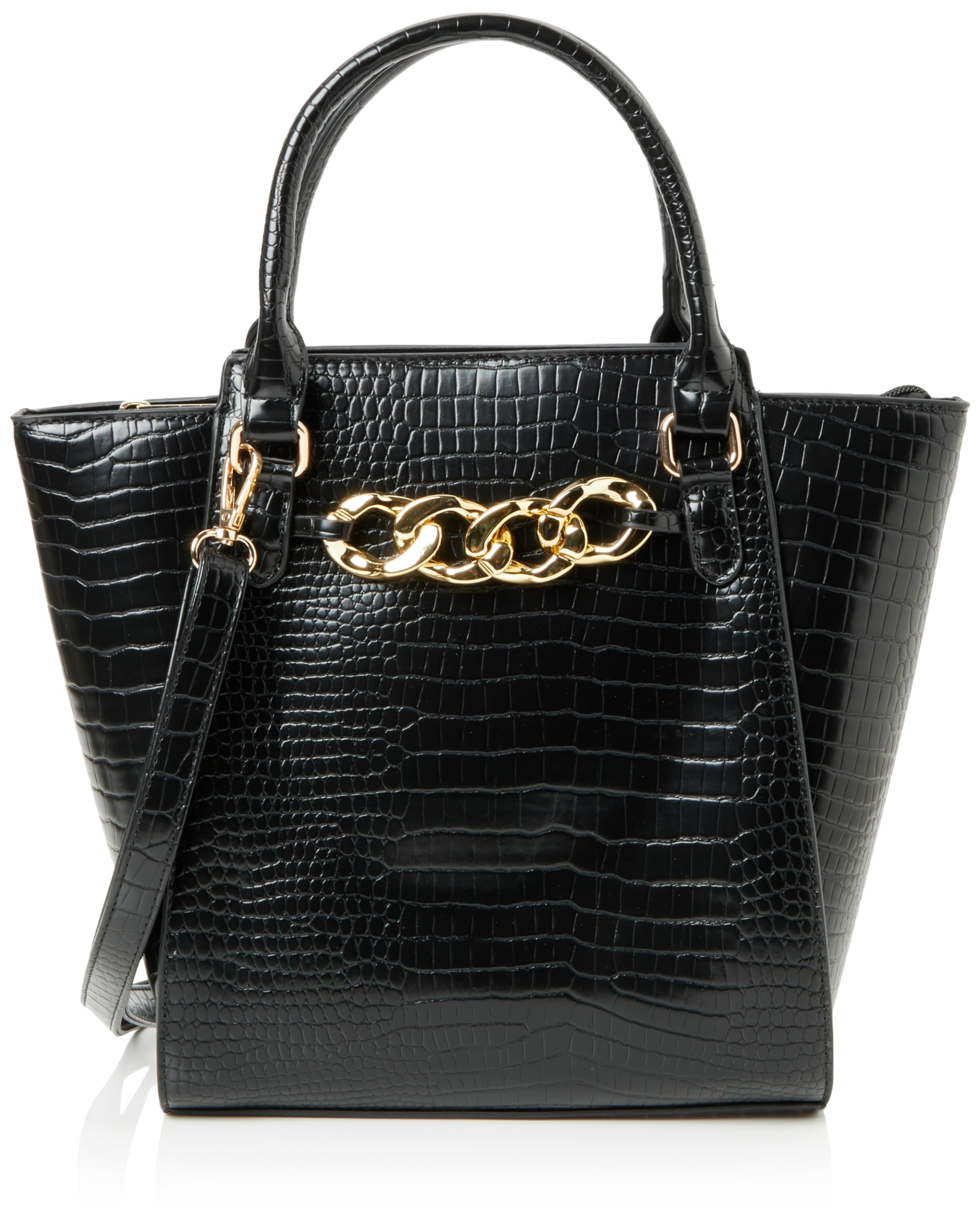 caspio Women's Handbag Shopper, Black, One Size