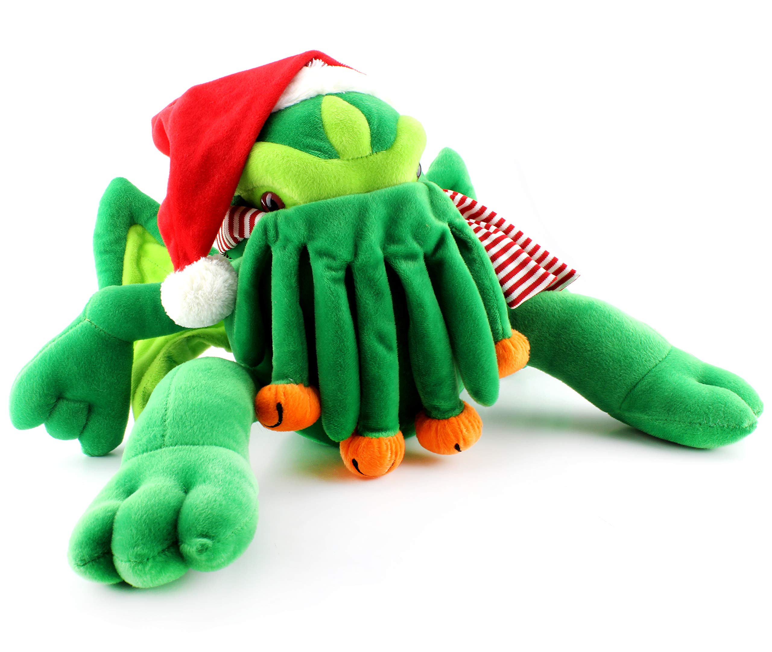 Toy Vault 12005TOY Santa Cthulhu Plush Toy, 16-Inch