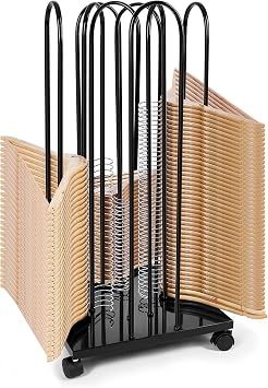 Dunzy Hanger Organizer Stacker, 4 in 1 Hanger Rack Movable Stand