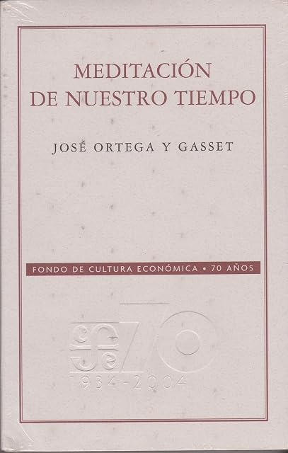 Portada de Meditacion de Nuestro Tiempo