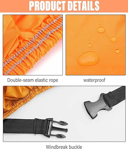 Miniatura 3 de Funda impermeable para motocicleta, para todas las estaciones, accesorios de automóvil, cubierta completa para motocicleta, cubierta completa para