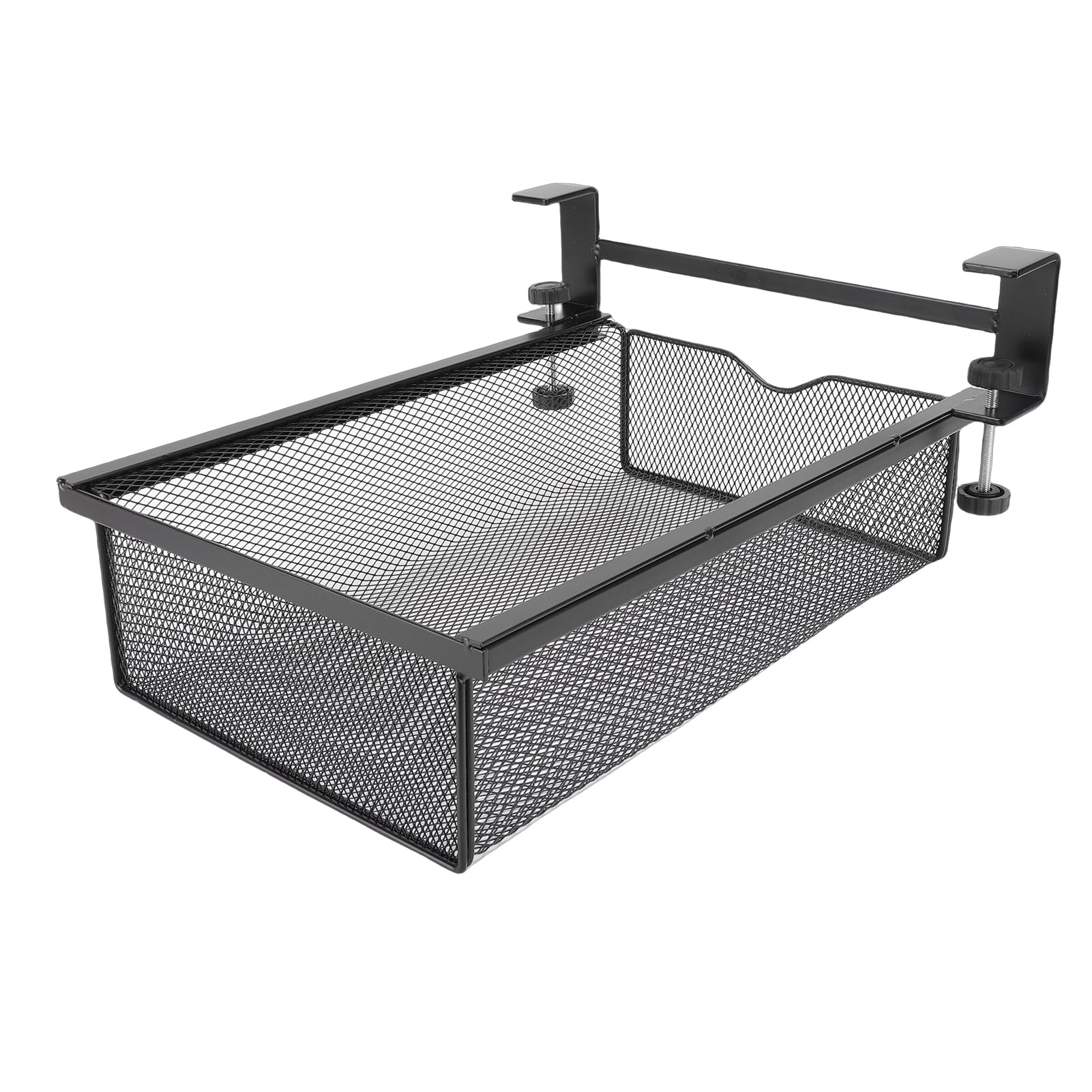 Organizer per Cassetto Sotto Scrivania, Cassettiera con Design di Facile | Materiale metallico, grande capacità, perforazione, adatto a , ufficio