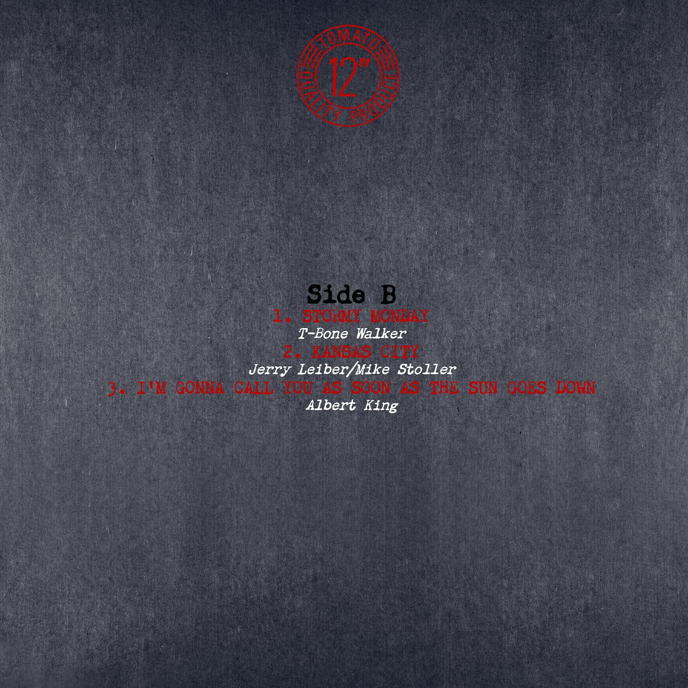 Albert Live Tomato Records Blanco Y Negro 2LP