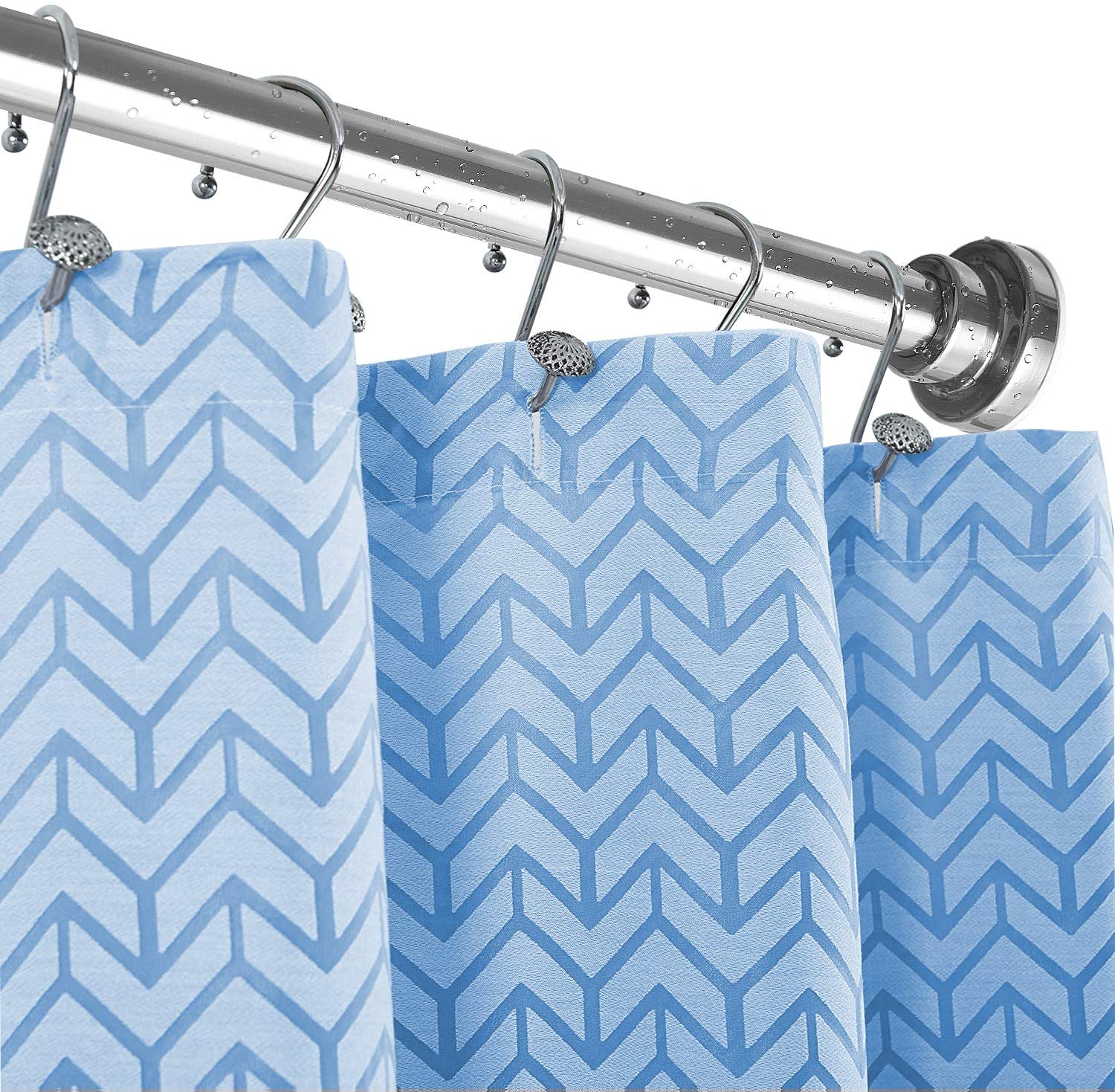 Duschvorhangstange Ohne Bohren 60-130CM Gardinensta Produktbild-Vorschau 9