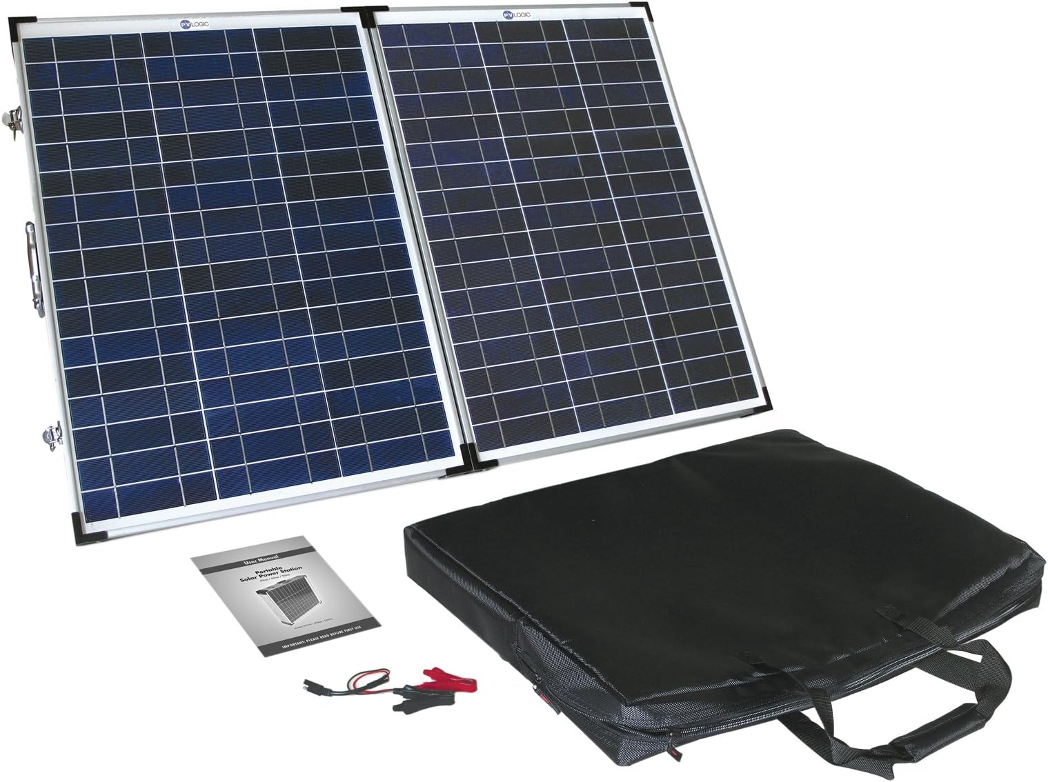 Solar Technologies STFP90 Solar Panel, Black