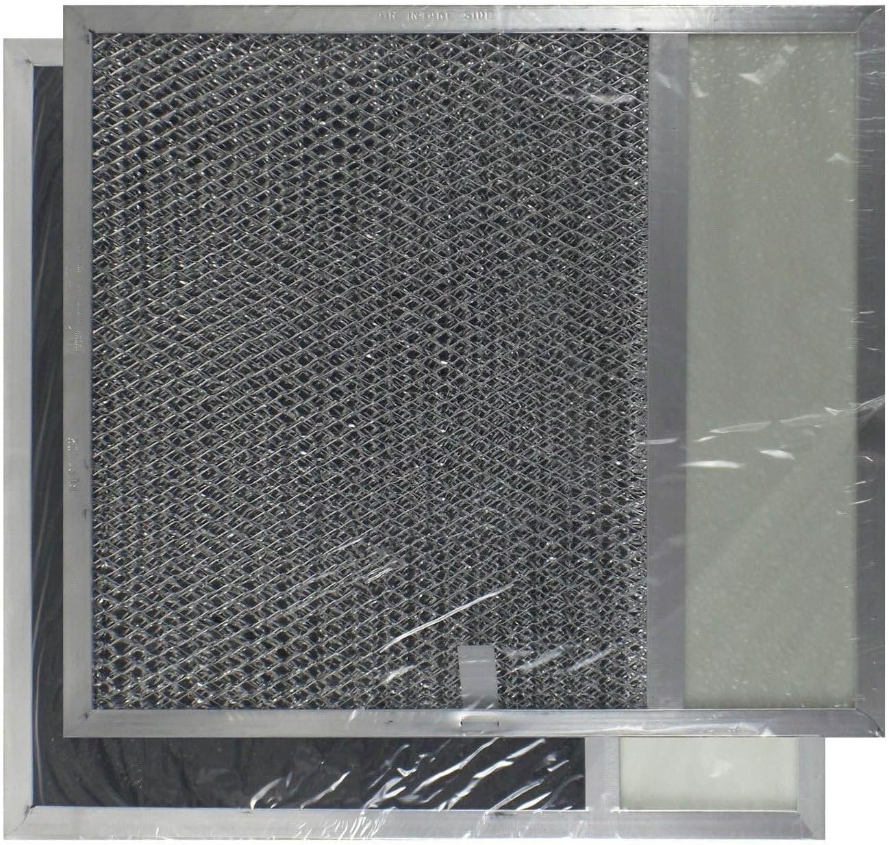 Range Hood Filter Replacement for Rangaire Fits for Rangaire 640050 Aluminum Mesh Charcoal Carbon Combo Lens Range Hood Filter, 11-7/16" x 11-3/4" x 3/8"