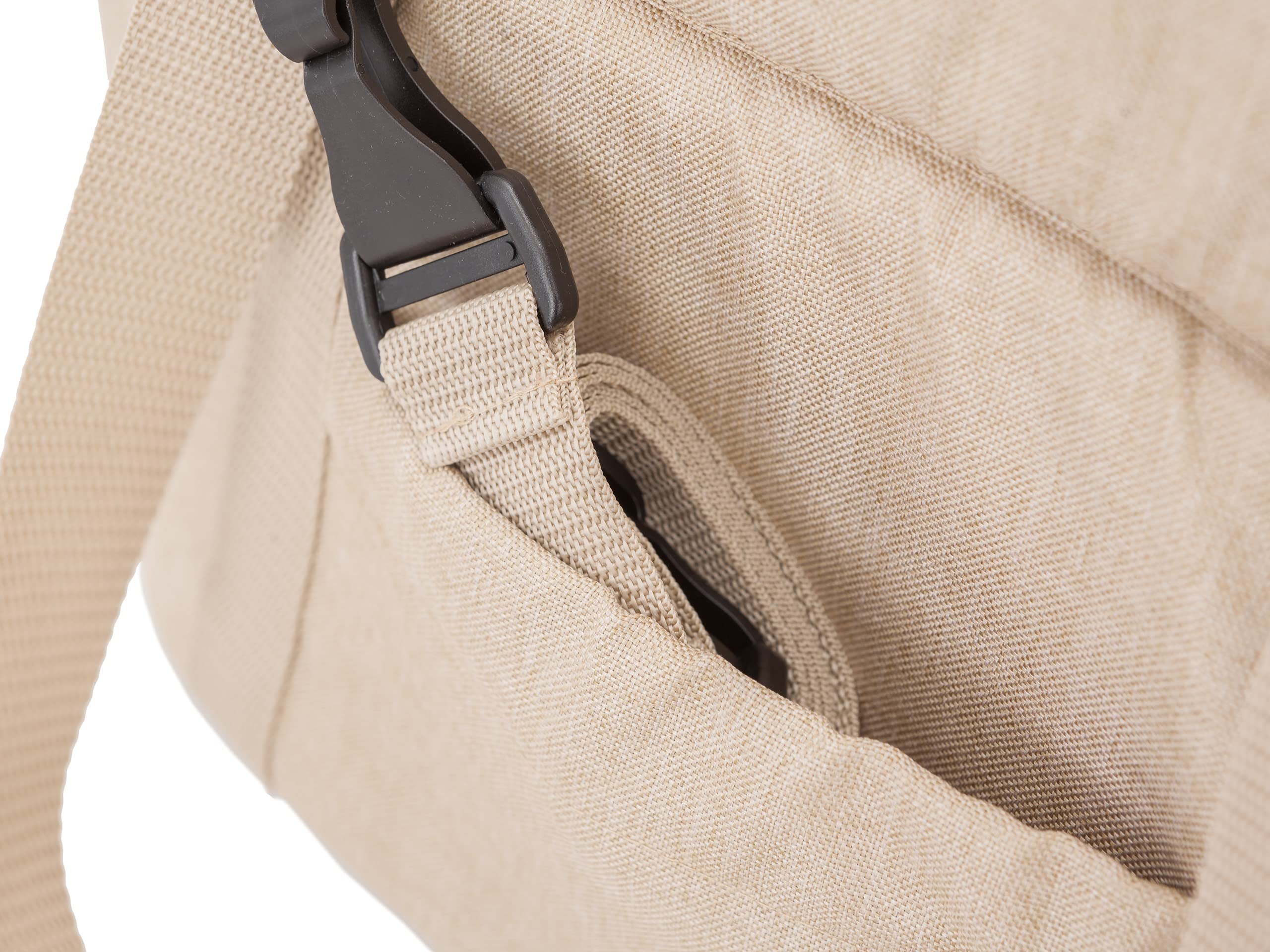 Bolsa para perros, manos libres, bolsa de transporte, con bolsillos laterales, bolsillo para gato, con correa de hombro ajustable, beige, XL: 30 x 50 x 32 cm