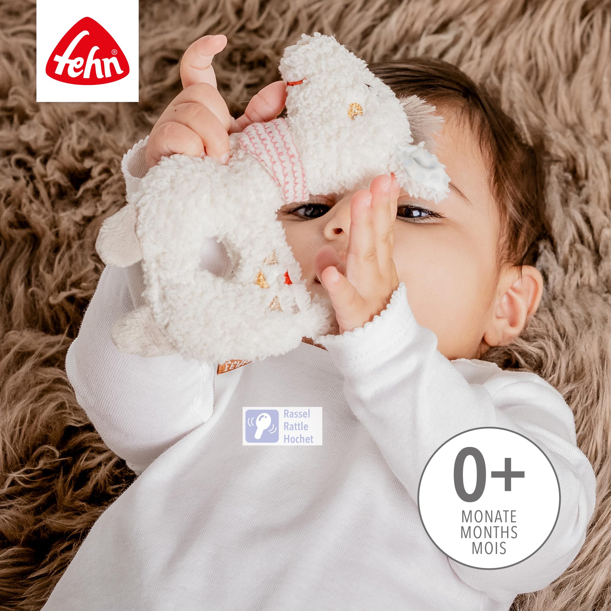 Playgro Lion Activity Kick toy rammelaar Multi - Prénatal