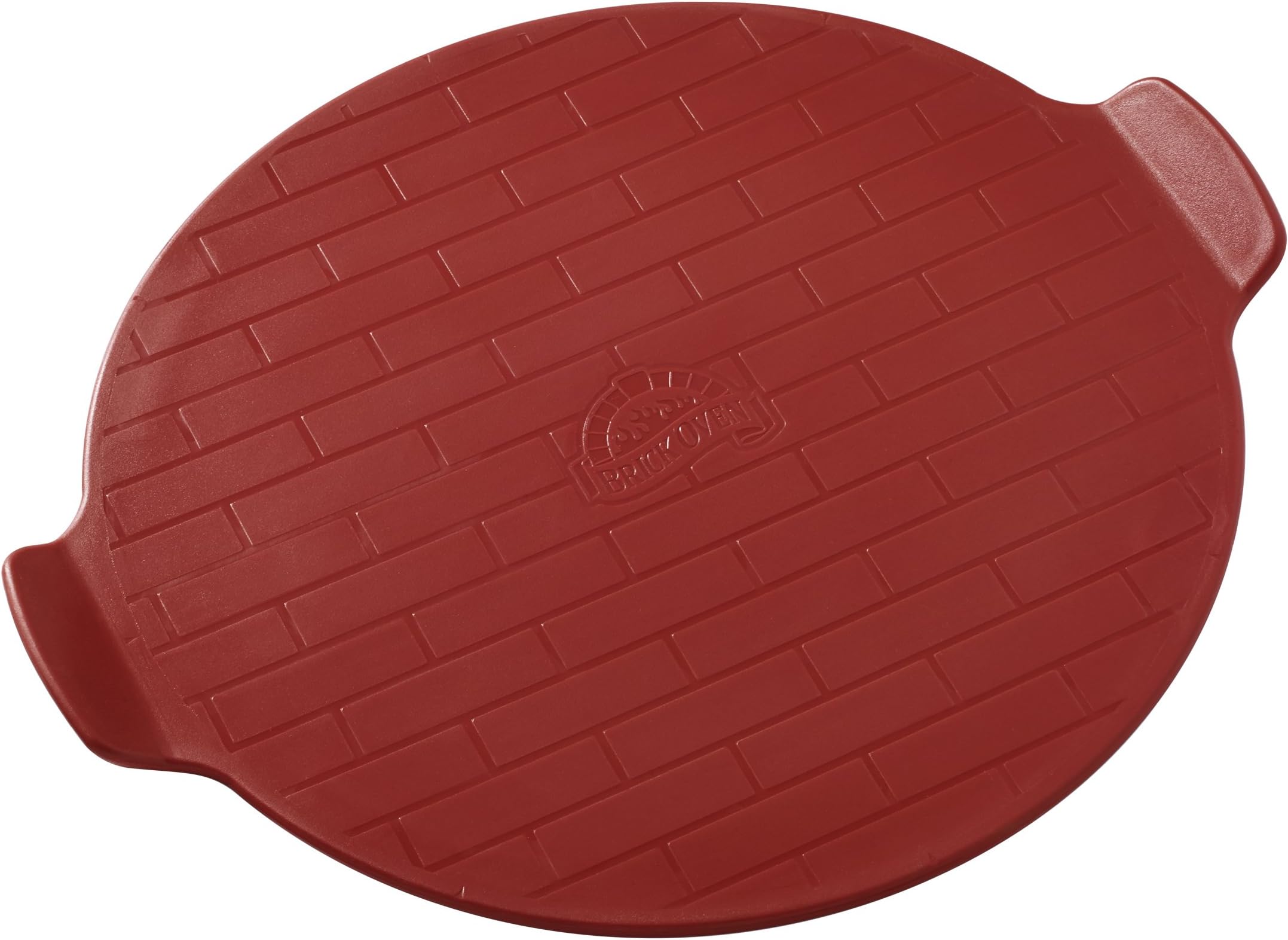 Brick Oven Plastic Pizza Cutting Board (16-Inch, Brick)