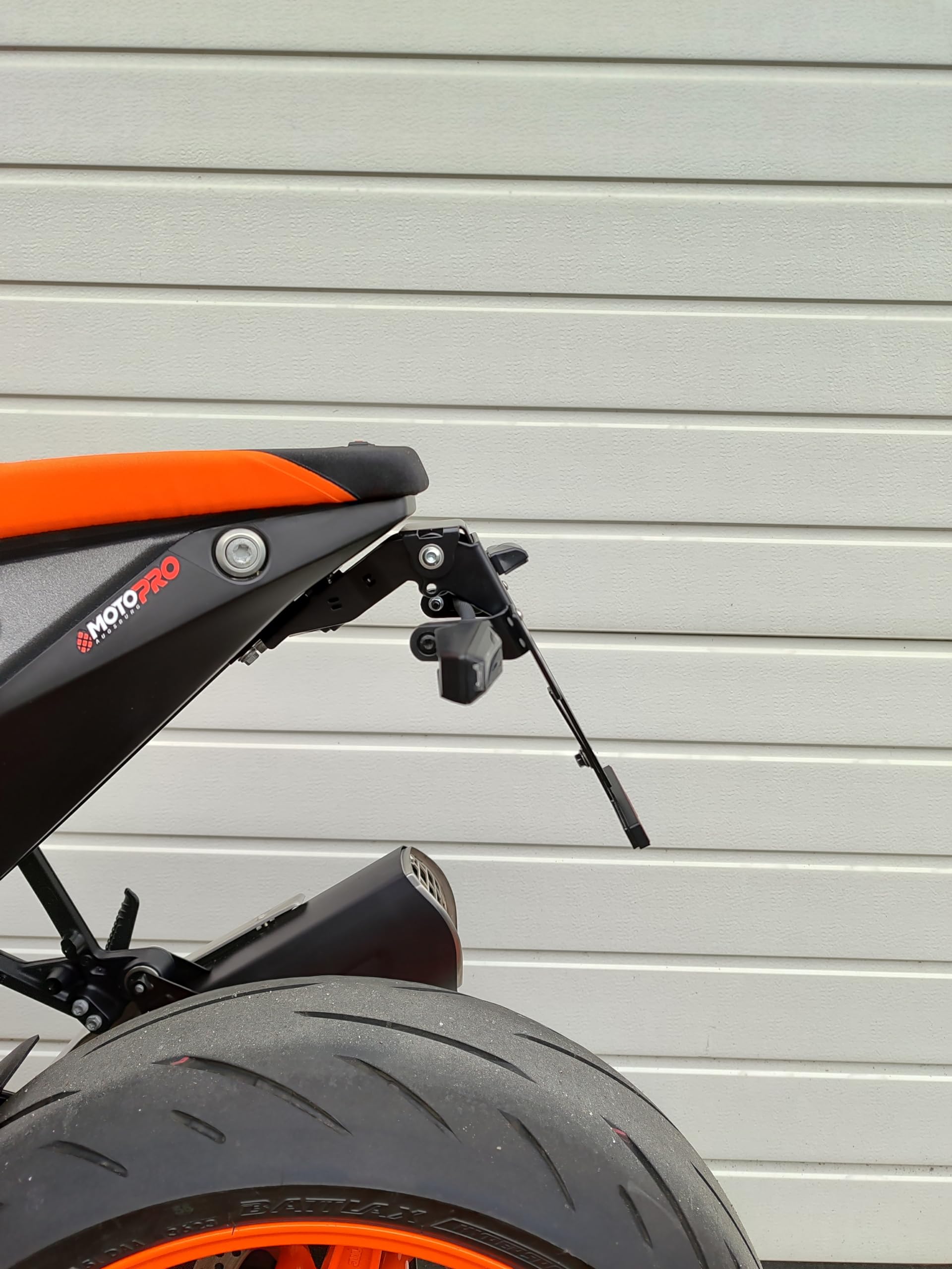 Portatarga corto per KTM 990 Duke EVO portatarga Duke R EVO conversione posteriore SDR Tail Tidy superduke 990duke MiniBeast coda corta