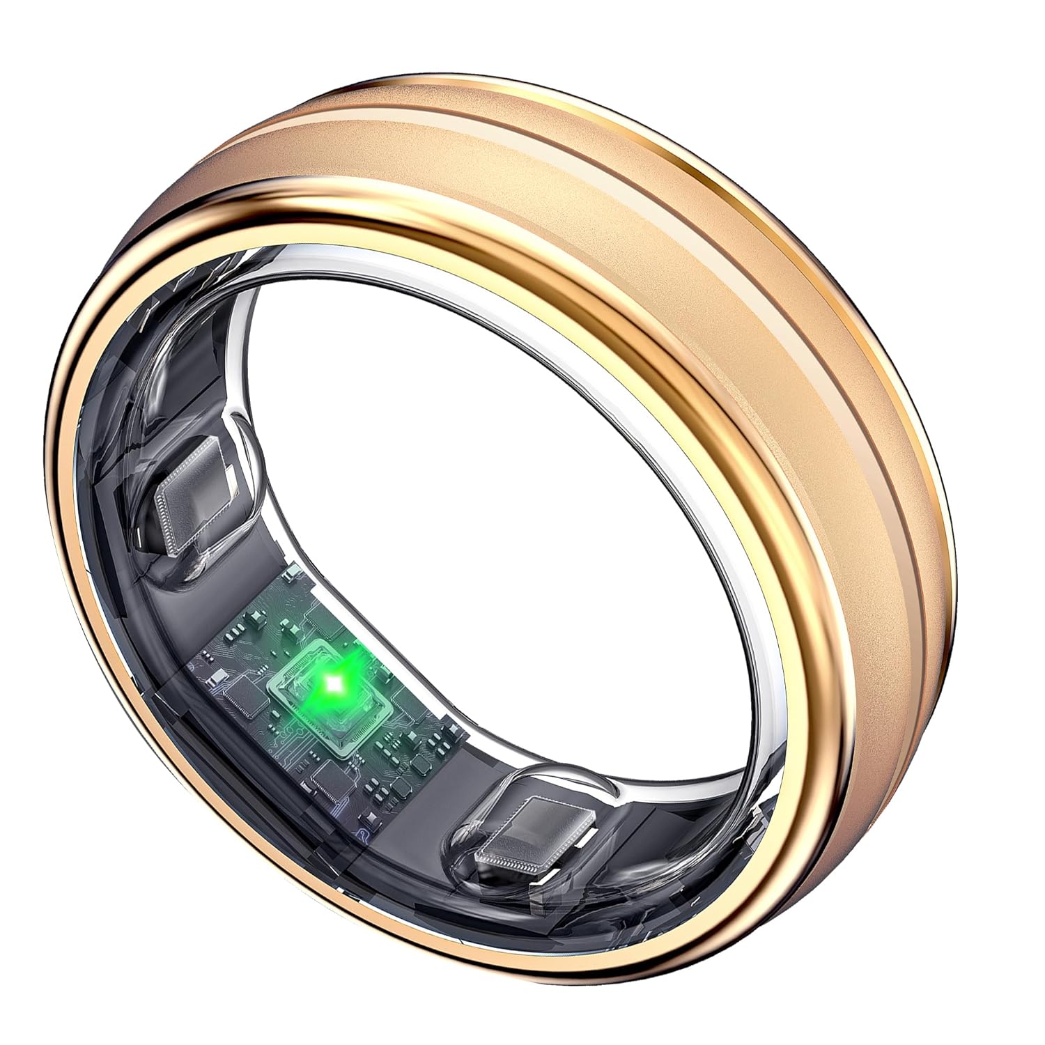 SEEKZERO Smart Ring for Women Men - Fitness Ring with Sleep Step Tracker Waterproof Health Ring with Heart