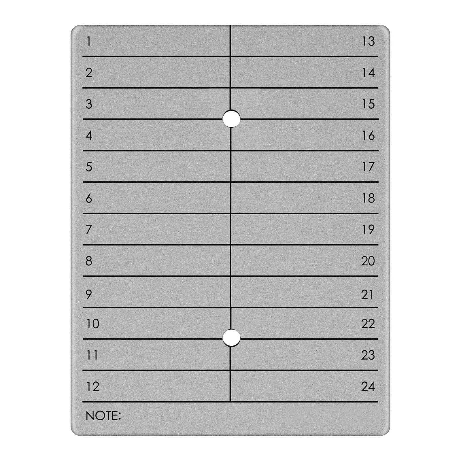 Seed Phrase Storage Crypto Seed Phrase Bitcoin Ethereum Compatible with Hardware Wallets Stainless Steel Durable Plate