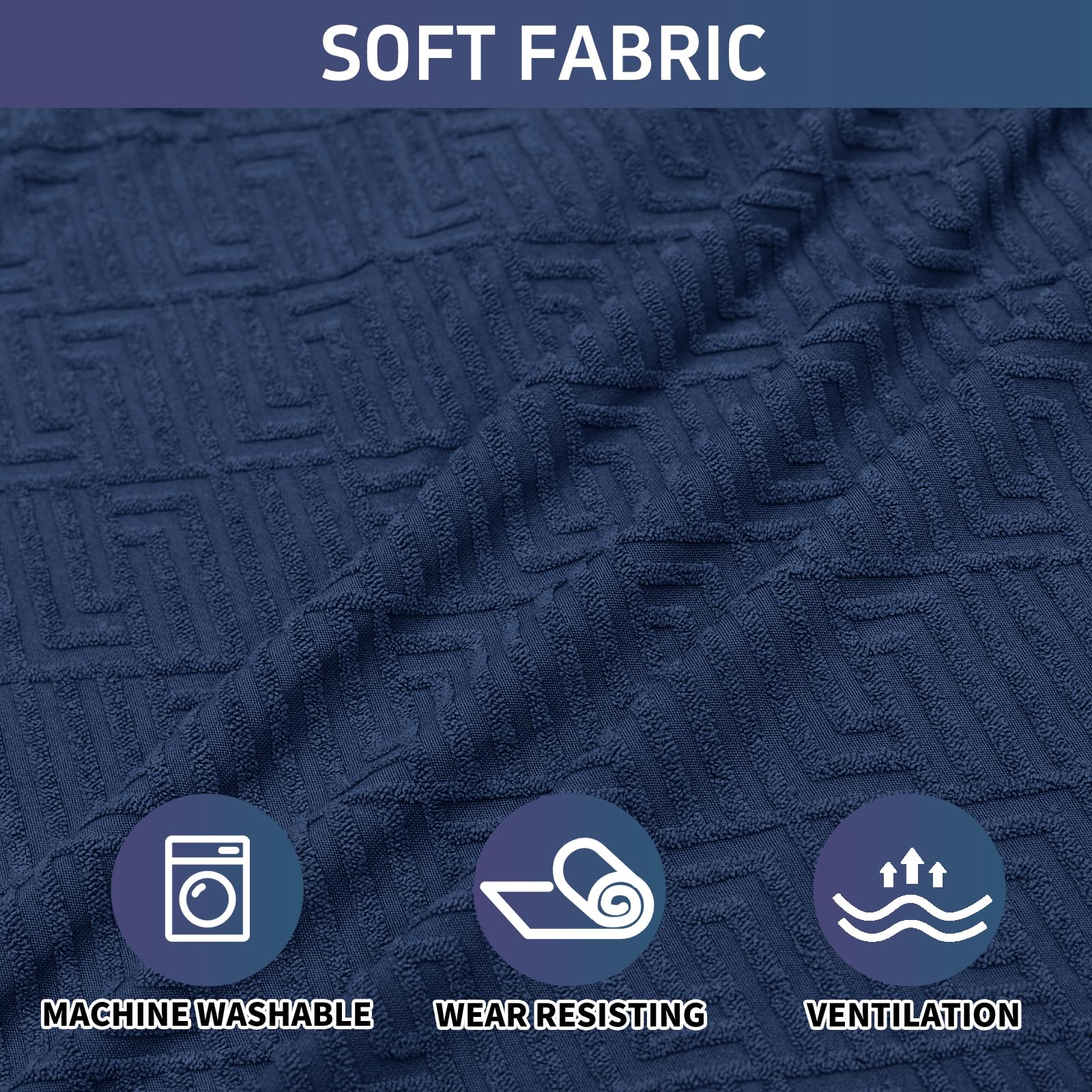 Coprisedie Elasticizzati 4 Pezzi - Protezione Anti Graffio E Macchie Per Divano