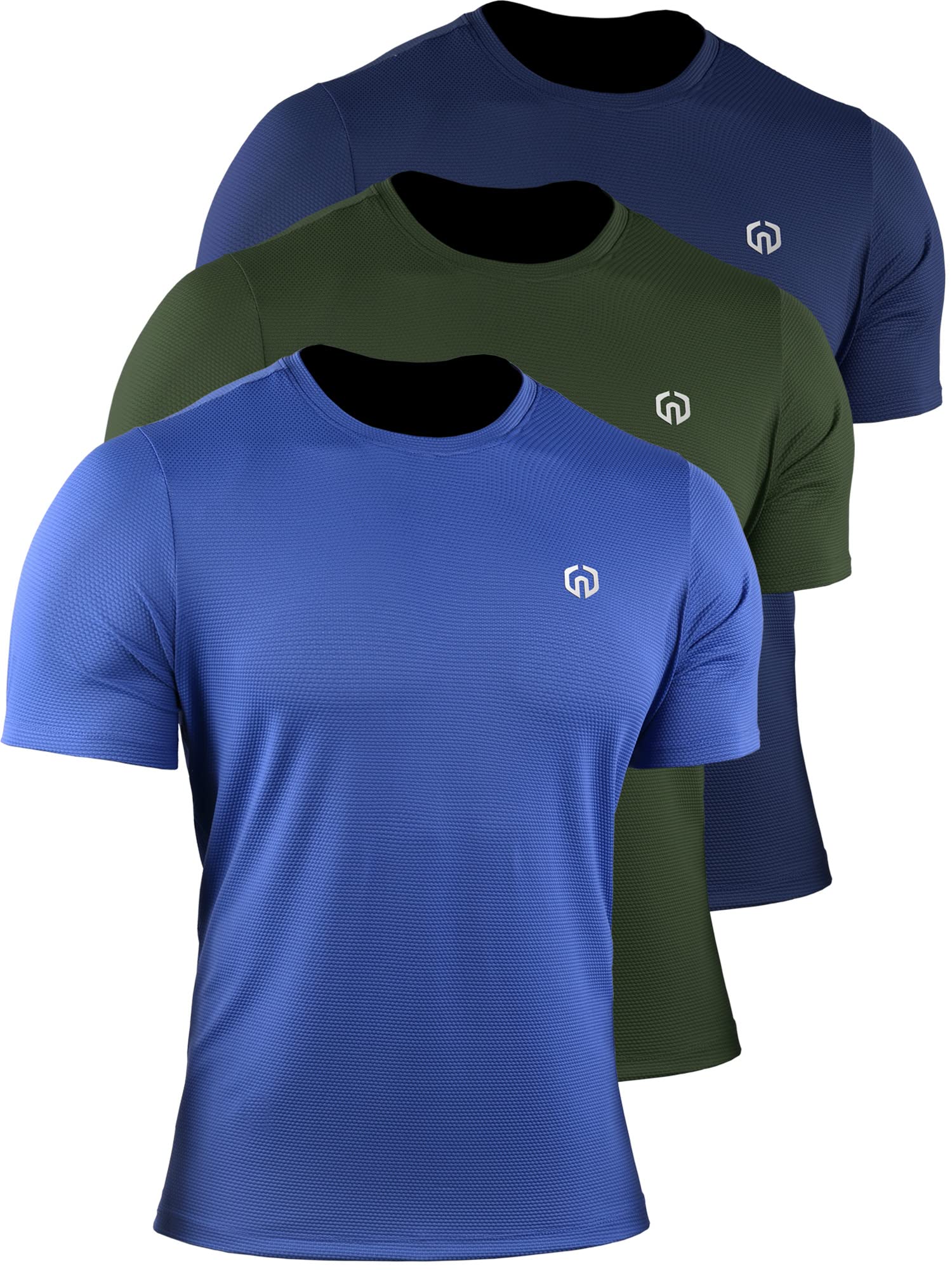 NELEUS Men's Dry Fit Athletic Running Shirt